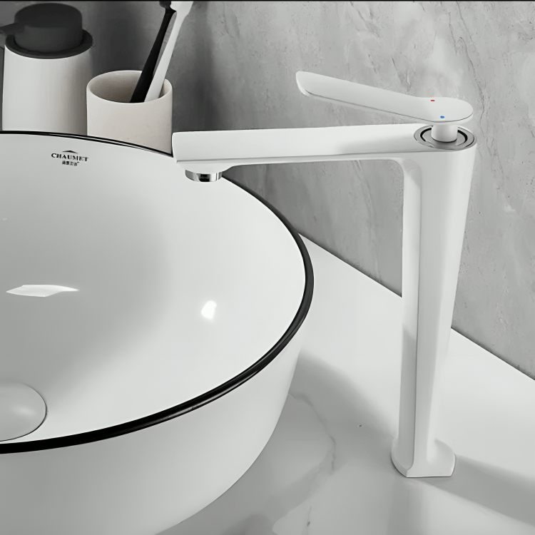 Robinet rose salle de bain – Mitigeur design en laiton ponté