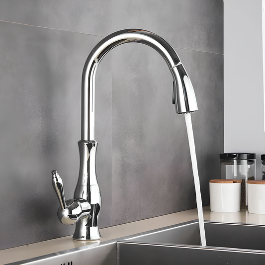 Robinet de cuisine avec bec flexible