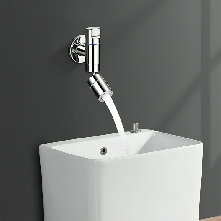Robinet mural salle de bain – eau froide uniquement