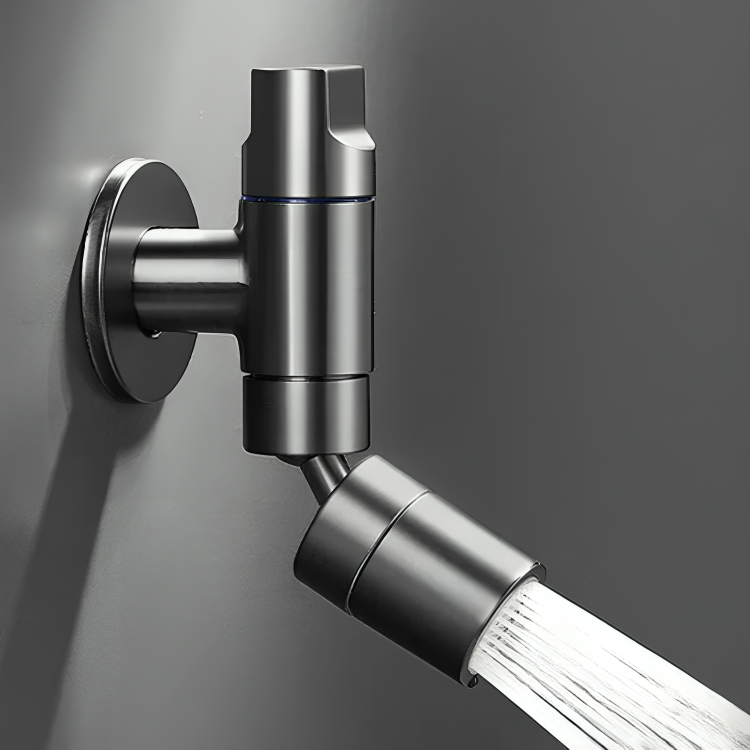 Robinet mural salle de bain – eau froide uniquement
