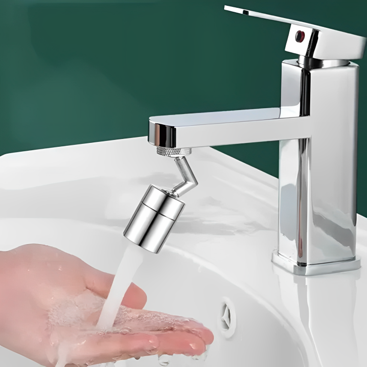 Extension robinet rotatif 720 degrés - Adaptateur anti-éclaboussures