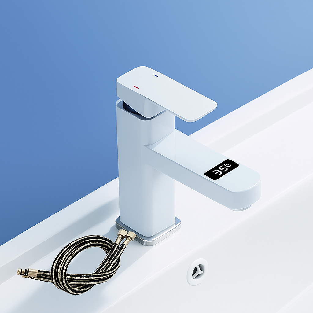Robinet salle de bain LED – contrôle précis de la température