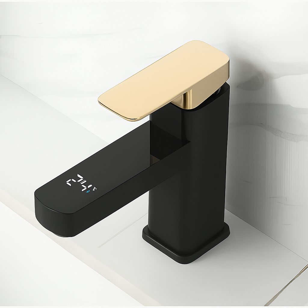 Robinet salle de bain LED – contrôle précis de la température