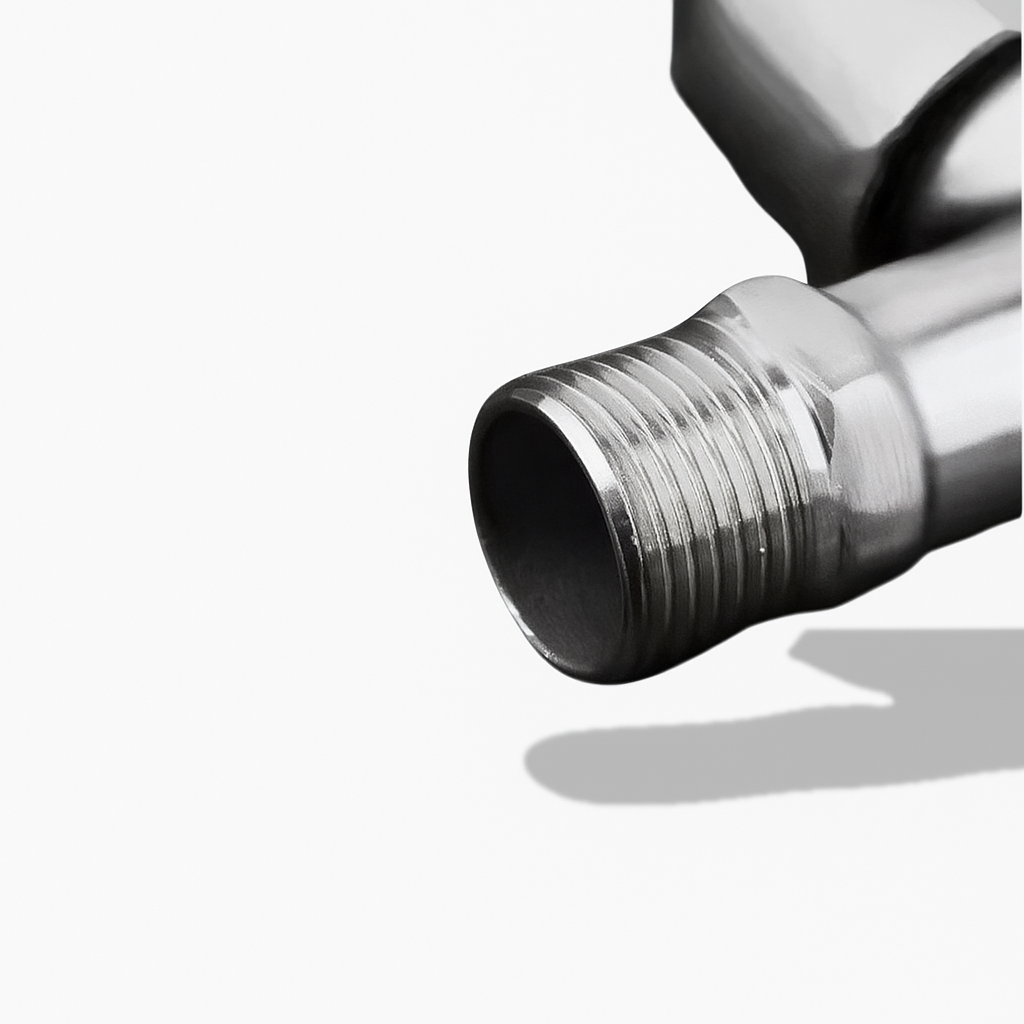 Robinet de puisage extérieur – Double sortie inox durable