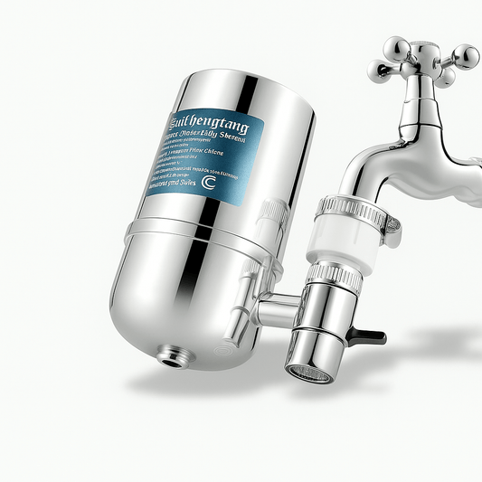 Filtre à eau pour robinet acier inoxydable – Purificateur haute performance