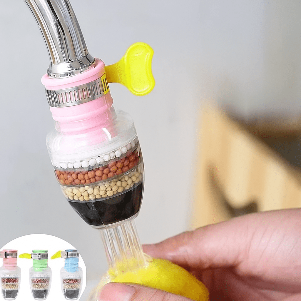 Filtre robinet eau 6 couches | Purification au charbon actif