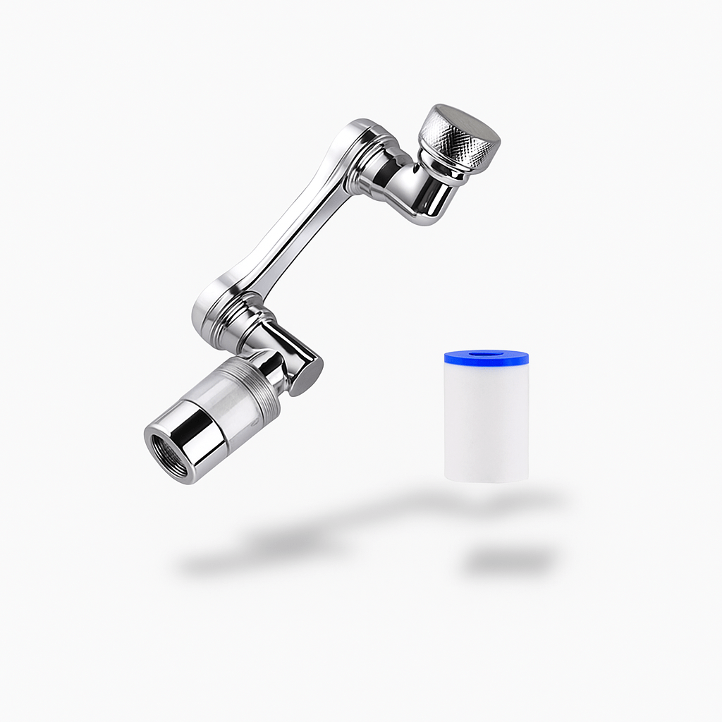 Filtre robinet rotatif 1080° avec bras mécanique | Extension ABS