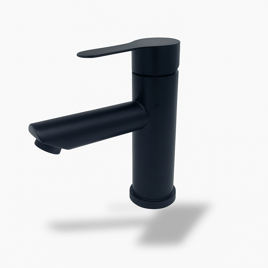 Robinet lavabo inox brossé DQOK – Monocommande élégante